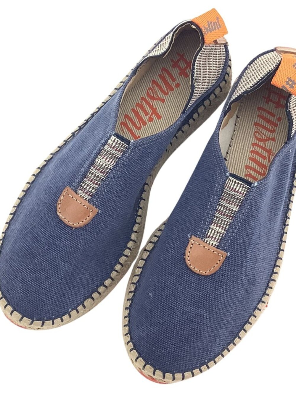 Unworn Women's Espadrilles Blue Denim Size-6.5